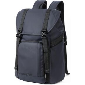 Backpack, Laptop Bag for 15.6 Inch Computer, Water Resistant Bookbag for College Travel, Women Men (Black)