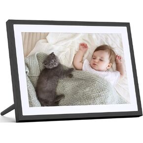 Frameo Digital Picture Frame 10.1 inch Digital Photo Frame with 1920 * 1200 IPS Full HD Touchscreen, 16GB WiFi Digital Picture Frame, Share Photos or Videos Instantly via Frameo App from Anywhere