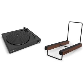 Victrola Stream Onyx Turntable - 33-1/3 & 45 RPM Vinyl Record Player & 'The Kit' - A Vinyl Record Cleaning Kit