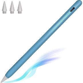 قلم ستايلس لجهاز Apple iPad - قلم iPad مع رفض راحة اليد وحساس للإمالة متوافق مع 2018-2022 iPad 10th 9th 8th 7th 6th iPad Pro 11/12.9 بوصة iPad Air 5th 4th 3rd iPad Mini الجيل السادس 5th in Kuwait