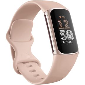 Maledan Compatible with Fitbit Charge 5 Bands/Charge 6 Bands Women Men, Soft Waterproof Replacement Strap Sport Wristbands for Fitbit Charge 5/Charge 6 Fitness Tracker, Small, Black
