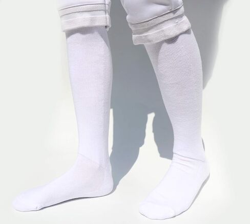 2 Pairs of Fencing Socks For Epee, Sabre and Foil - Cotton Protective Fencing Stockings for Unisex Child and Adult in Kuwait