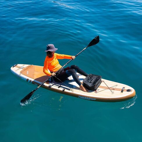 THURSO SURF مجداف كاياك هجين من ألياف الكربون مجداف من ألياف الكربون مجداف لوح مجداف SUP قابل للتحويل 3 قطع قابل للتعديل 71 بوصة - 87 بوصة خفيف الوزن عائم أداء رائع in Kuwait