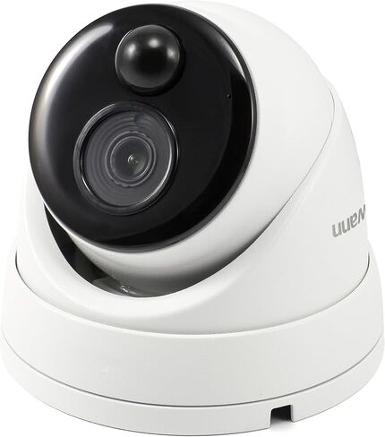 Swann Home Security Camera System with 2TB HDD, 8 Channel 8 Cam, POE Cat5e NVR 4K HD Video, Indoor or Outdoor Wired Surveillance CCTV, Color Night Vision, Heat Motion Detection, Dome Cams, 886808FB in Saudi Arabia