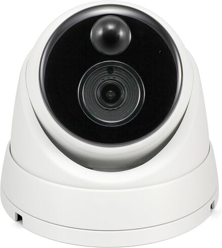Swann Home Security Camera System with 2TB HDD, 8 Channel 8 Cam, POE Cat5e NVR 4K HD Video, Indoor or Outdoor Wired Surveillance CCTV, Color Night Vision, Heat Motion Detection, Dome Cams, 886808FB in Saudi Arabia