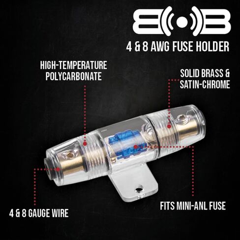 Belva True 4 Gauge AWG Premium CCA Complete Amplifier Wiring Kit in Kuwait