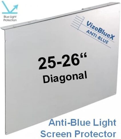 VizoBlueX 23-24 inch Anti-Blue Light Filter for Computer Monitor. Screen Protector Panel 21.5" x13.0 Blocks Blue Light for LCD TV PC iMac 24 Retina in Kuwait