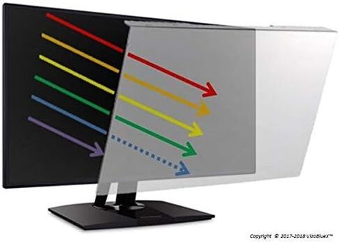 VizoBlueX 23-24 inch Anti-Blue Light Filter for Computer Monitor. Screen Protector Panel 21.5" x13.0 Blocks Blue Light for LCD TV PC iMac 24 Retina in Kuwait