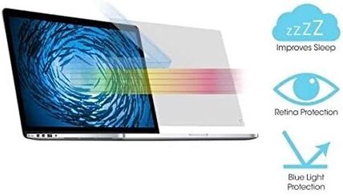 VizoBlueX 23-24 inch Anti-Blue Light Filter for Computer Monitor. Screen Protector Panel 21.5" x13.0 Blocks Blue Light for LCD TV PC iMac 24 Retina in Kuwait