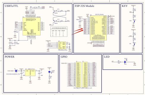 Teyleten Robot ESP32S ESP32 ESP-WROOM-32 Development Board 2.4GHz Dual-Core WiFi +Bluetooth 2 Function Microcontroller for Arduino (ESP32 30P Type-c) in Kuwait