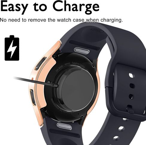 [12 حزمة] متوافق مع واقي شاشة Samsung Galaxy Watch 5/4 40 مم، غطاء حماية كامل من مادة TPU الناعمة من YUVIKE، غطاء حماية مضاد للخدش للنساء والرجال 40 مم in Kuwait