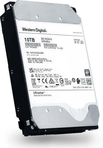 HGST Ultrastar He10 | HUH721010ALE600 (0F27452) | Power Disable | 10TB SATA 6.0Gb/s 7200 RPM 256MB Cache 3.5in HDD | 512e | Enterprise Hard Drive (Renewed) in Saudi Arabia
