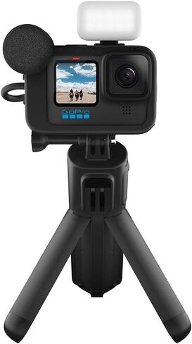 حزمة ملحقات GoPro HERO11 باللون الأسود - تتضمن بطارية إندورو إضافية (إجمالي 2)، والمعالج (مقبض اليد العائمة)، وحزام الرأس + مشبك سريع، وحقيبة حمل in Kuwait