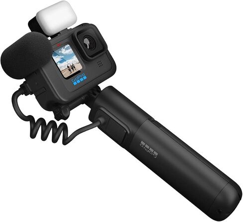حزمة ملحقات GoPro HERO11 باللون الأسود - تتضمن بطارية إندورو إضافية (إجمالي 2)، والمعالج (مقبض اليد العائمة)، وحزام الرأس + مشبك سريع، وحقيبة حمل in Kuwait