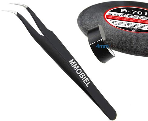 MMOBIEL Double Sided Adhesive Tape 1mm 50m Roll (164ft) Black Ultra Thin Mounting Tape for LCD Screen Repair, Smartphone Tablet Laptop Glass Fix in Kuwait