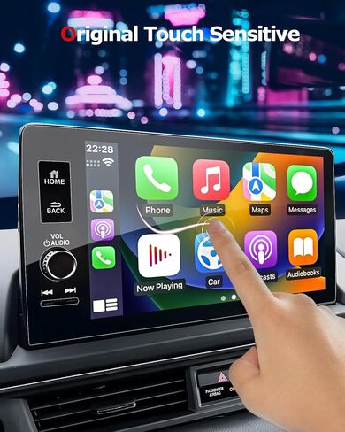 2 Pack Tempered Glass Screen Protector For 2023 2024 2025 CRV & 11th Civic,9 Inch HD Protective Film Compatible With Honda CR-V Accessories in Kuwait