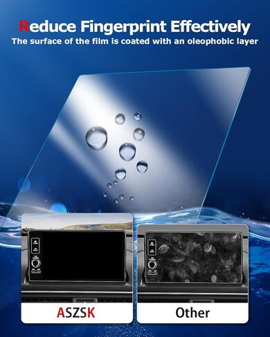 2 Pack Tempered Glass Screen Protector For 2023 2024 2025 CRV & 11th Civic,9 Inch HD Protective Film Compatible With Honda CR-V Accessories in Kuwait