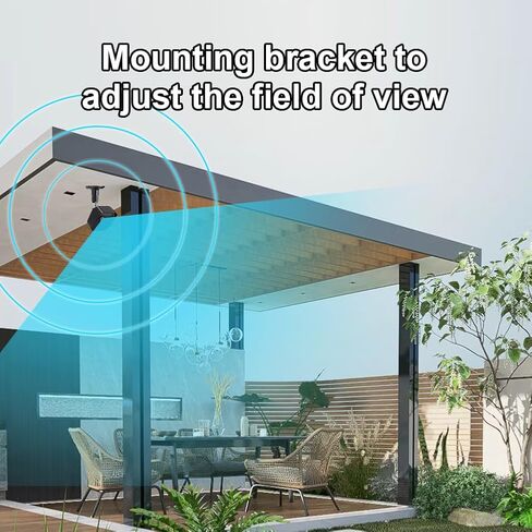Blink Outdoor Camera Mount for Blink Outdoor 4/2K+/3rd Gen (3 Pack, Black) | 360° Adjustable, Weather-Resistant, Wall Mount Bracket with Blink Sync Module Mount, for Blink Outdoor Camera Security System in Saudi Arabia