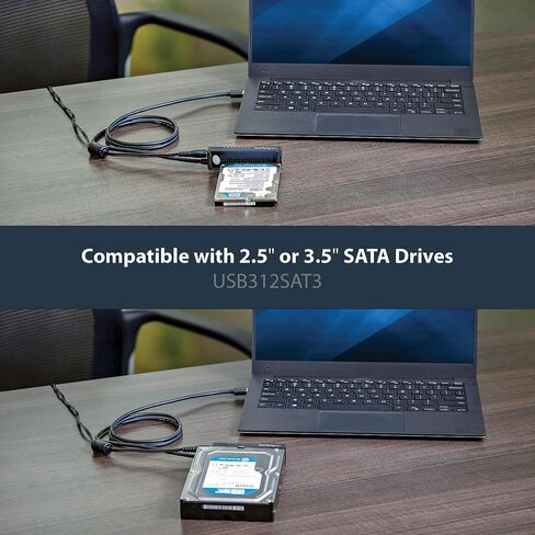 StarTech.com USB-C to VGA Adapter - Black - 1080p - Video Converter For Your MacBook Pro - USB C to VGA Display Dongle - Type-C to VGA Converter (CDP2VGA) in Saudi Arabia