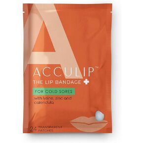 Cold Sore Patch Lysine Cold Sore Treatment for Lips | Lysine Lip Balm Alternative for Cold Sore Relief | Medicated Fever Blister Cold Sore Patch for Lips | L-lysine Cold Sore Treatment