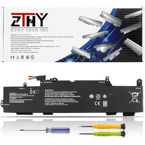 ZTHY TT03XL 933322-855 932824-421 Laptop Battery Replacement for HP EliteBook 755 G5 /850 G5 /850 G6, ZBook 15U G5 /15U G6 Series 932824-1C1 932824-2C1 HSTNN-LB8H HSTNN-DB8K 11.55V 56Wh 4850mAh