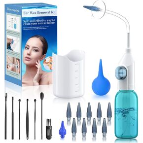 Ear Syringe - Irrigation Syringe - Ear Wax Removal Syringe - Ear Syringes for Removing Ear Wax