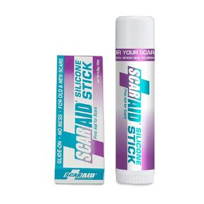 SPF-15 Silicone Scar Gel Stick – Medical Silicone Scar Gel for Surgical Scars – Pocket Size Outdoor Silicone Scar Gel – Effectiveness of Silicone Scar Sheets and Silicone Tape – 4.25g by ScarAid