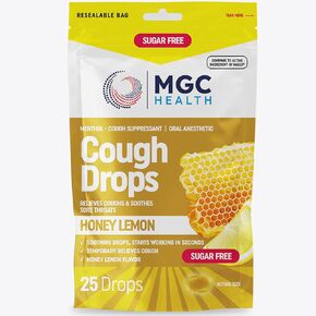 MGC Health - Cough Drops - Menthol Flavor - 30 Count (Pack of 1)