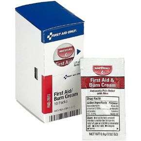 First Aid Only FAE-7011 SmartCompliance Refill Burn Cream Packets, 10 Count