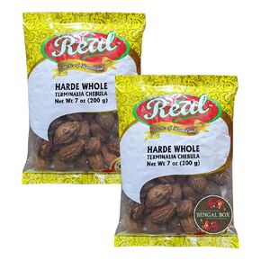 BENGAL BOX Real Harde Whole (Terminalia Chebula) 7 Ounce (Pack of 2) / Total 14 Ounce