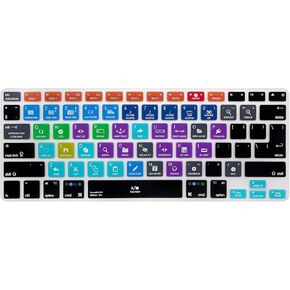 Ableton Live Shortcuts Hotkey Silicone Keyboard Cover Skin for MacBook Air 13,for MacBook Pro13/15/17 (with or w/Out Retina Display,2015 or Older Version),for iMac Older,USA and European Layout