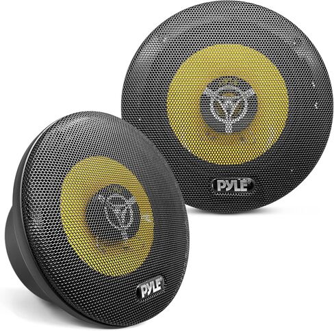 Pyle 6" x 9" Car Sound Speaker (Pair) - Upgraded Blue Poly Injection Cone 4-Way 400 Watts w/ Non-fatiguing Butyl Rubber Surround 50 - 20Khz Frequency Response 4 Ohm & 1.25" ASV Voice Coil in Saudi Arabia