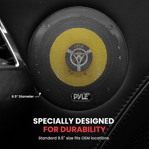 Pyle 6" x 9" Car Sound Speaker (Pair) - Upgraded Blue Poly Injection Cone 4-Way 400 Watts w/ Non-fatiguing Butyl Rubber Surround 50 - 20Khz Frequency Response 4 Ohm & 1.25" ASV Voice Coil in Saudi Arabia