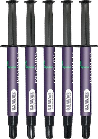 Dracaena 5 pack of Thermal Compound Paste (4 Gram), Carbon Based High Performance, Heatsink Paste, Thermal Compound CPU for All Coolers, Thermal Interface Material-CT9 in Saudi Arabia