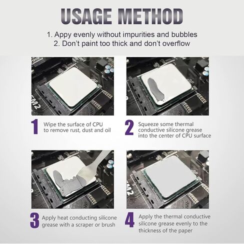 Dracaena 5 pack of Thermal Compound Paste (4 Gram), Carbon Based High Performance, Heatsink Paste, Thermal Compound CPU for All Coolers, Thermal Interface Material-CT9 in Saudi Arabia