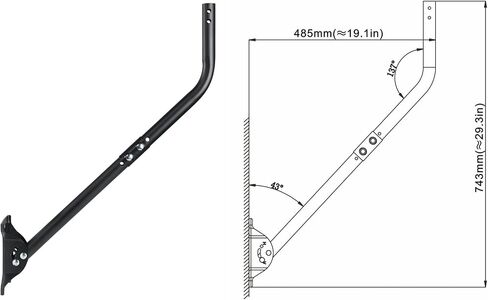 PIBIDI Outdoor TV Antenna, Long Range Digital OTA Antenna for 4K 1080P VHF UHF, 200 Mile Range (UHD-8903) in Kuwait