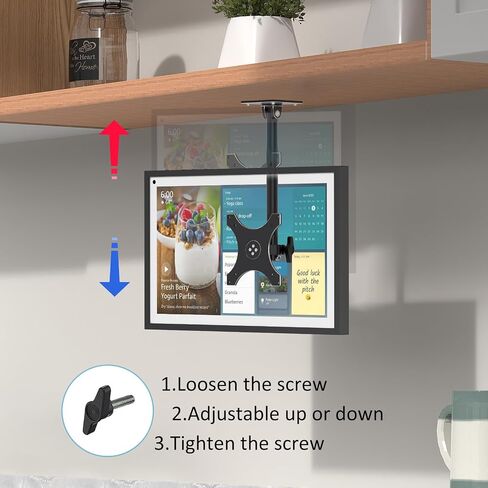 Under Cabinet Mount for Echo Show 15, Height Adjustable in Kuwait