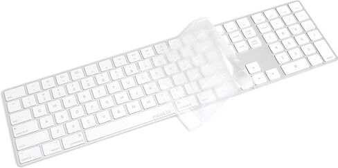 Ultra Thin Clear Keyboard Cover Protector Skin for Apple Wireless Magic Keyboard (for Magic Keyboard (MLA22LL/A)) in Kuwait