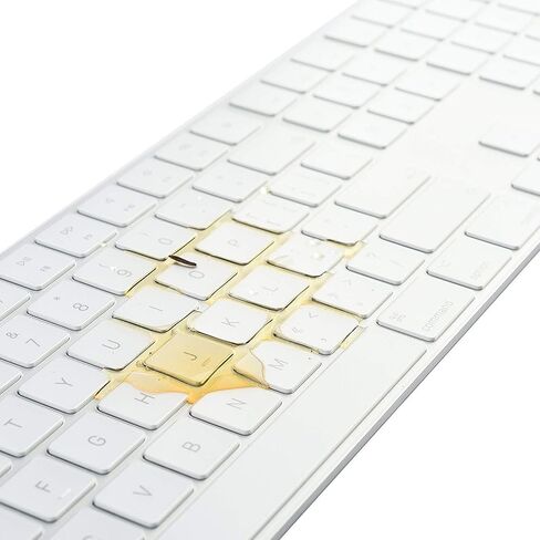 Ultra Thin Clear Keyboard Cover Protector Skin for Apple Wireless Magic Keyboard (for Magic Keyboard (MLA22LL/A)) in Kuwait