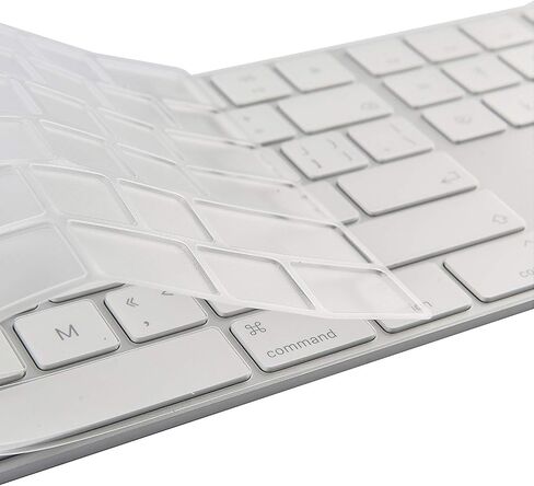 Ultra Thin Clear Keyboard Cover Protector Skin for Apple Wireless Magic Keyboard (for Magic Keyboard (MLA22LL/A)) in Kuwait