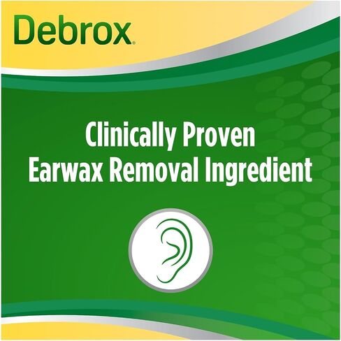 Debrox Ear Wax Removal Kit - Includes Bulb Syringe and 0.5 Fl Oz Removal Drops for Cleaning Ears (Pack of 2) in Kuwait