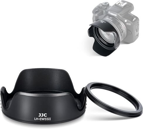 غطاء عدسة توليب من JJC لكاميرا Canon RF 28 مم f/2.8 STM، يحل محل EW-55 in Kuwait
