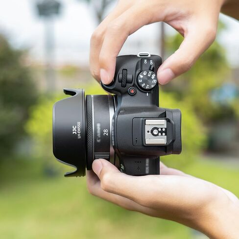 غطاء عدسة توليب من JJC لكاميرا Canon RF 28 مم f/2.8 STM، يحل محل EW-55 in Kuwait