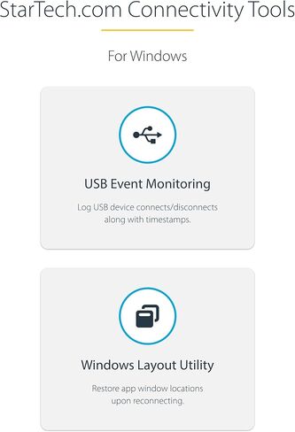 ستارتيك.كوم محول USB-C الى HDMI مزدوج - USB-C او A الى شاشتين HDMI - 4K 60Hz - 100 واط PD ممر من خلال- كيبل مدمج بطول 1 قدم (30 سم) - محول USB الى HDMI متعدد الشاشات للابتوب (109B-USBC-HDMI) in Kuwait