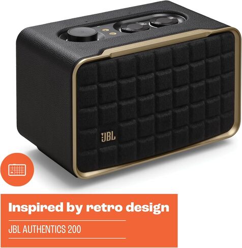 JBL Authentics 300 - مكبر صوت منزلي لاسلكي، خدمات بث الموسيقى عبر شبكة Wi-Fi مدمجة، بطارية مدمجة، Alexa ومساعد Google المدمج in Kuwait