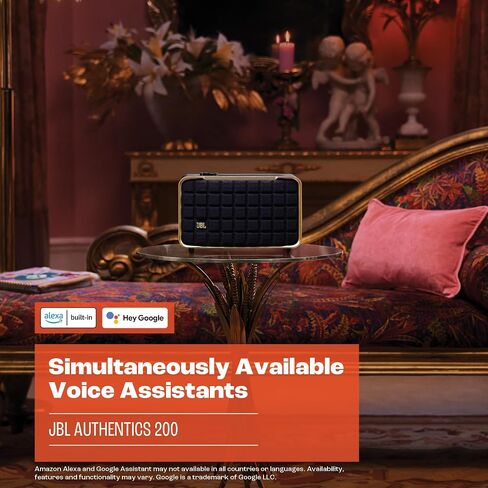 JBL Authentics 300 - مكبر صوت منزلي لاسلكي، خدمات بث الموسيقى عبر شبكة Wi-Fi مدمجة، بطارية مدمجة، Alexa ومساعد Google المدمج in Kuwait