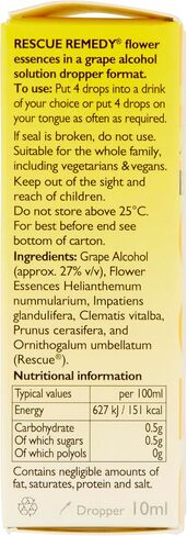 قطارة الإنقاذ، 20 مل، تخفيف التوتر المثلي الطبيعي in Kuwait