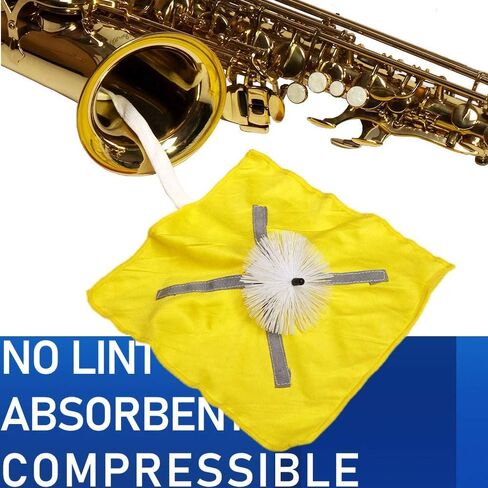 مجموعة تنظيف Libretto Alto Saxophone مع حافظة EVA، بما في ذلك مسحتين للتنظيف من الألياف الدقيقة، و16 وسادة لقطعة الفم، وفرشاة لقطعة الفم، وفرشاة غبار، ووسادة إبهام، و3 مجففات للوسادات من الألياف الدقيقة. in Kuwait
