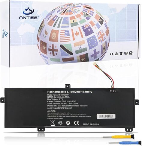 ANTIEE 5376275P Laptop Battery for Gateway GWTN141-10BK GWTN141-4 GWTN156-5BL Gwtn141-4bl GWTN141-2BL GWTN141-5BK GWTN141-4bk GWTN141-5BL NV-509067-3S UTL-509068-3S 11.4V 4500mAh 51.3Wh in Saudi Arabia