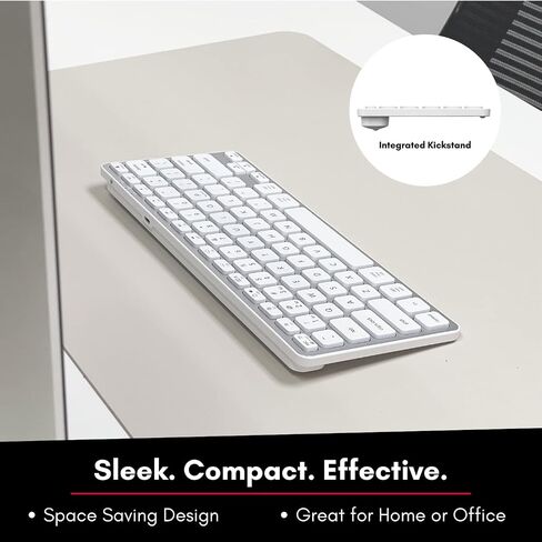 Macally Backlit Mac Keyboard | Compatible Apple Bluetooth Keyboard | Small Wireless Keyboard for MacBook Pro/Air, iMac, Mac Pro/Mini in Saudi Arabia